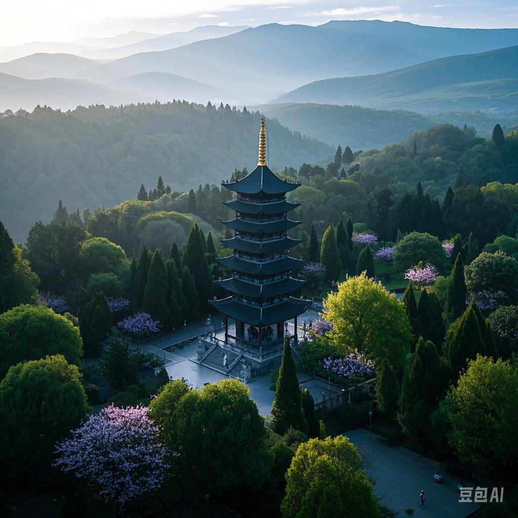 镜头下的陵园四季