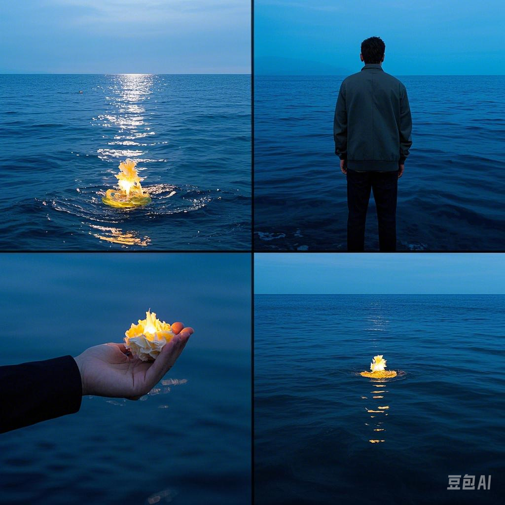 逝者的告别：海葬的庄重与宁静